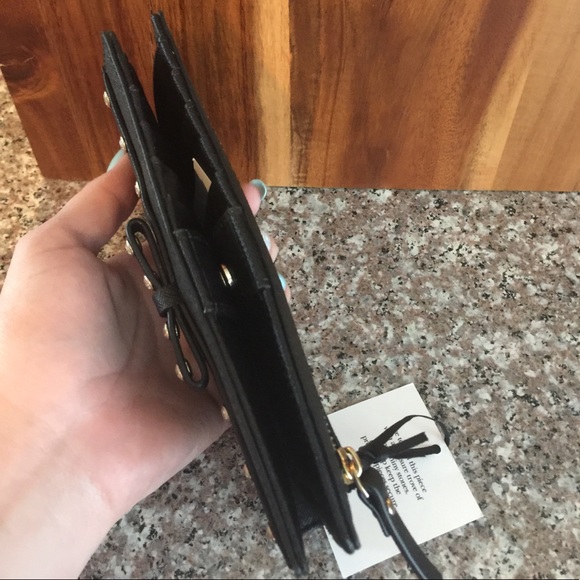 NWT Kate Spade Jeweled Laurel Way Stacy Wallet - Picture 8 of 8